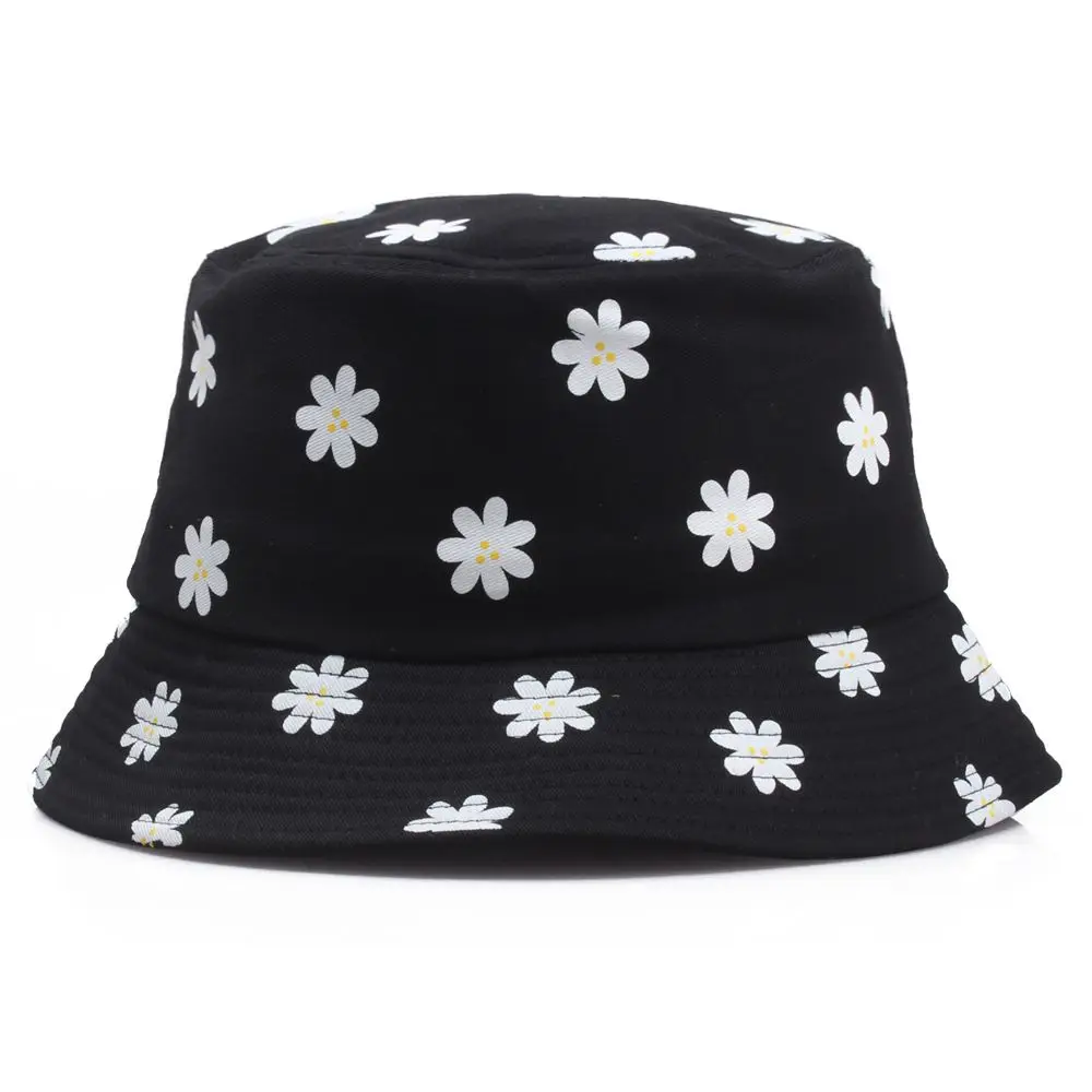 

Fashion Sun Bucket Hats Women Flower Cotton Summer Fisherman Caps Teen Outdoor Sport Fishing Hat Girl Boy Panama Hat