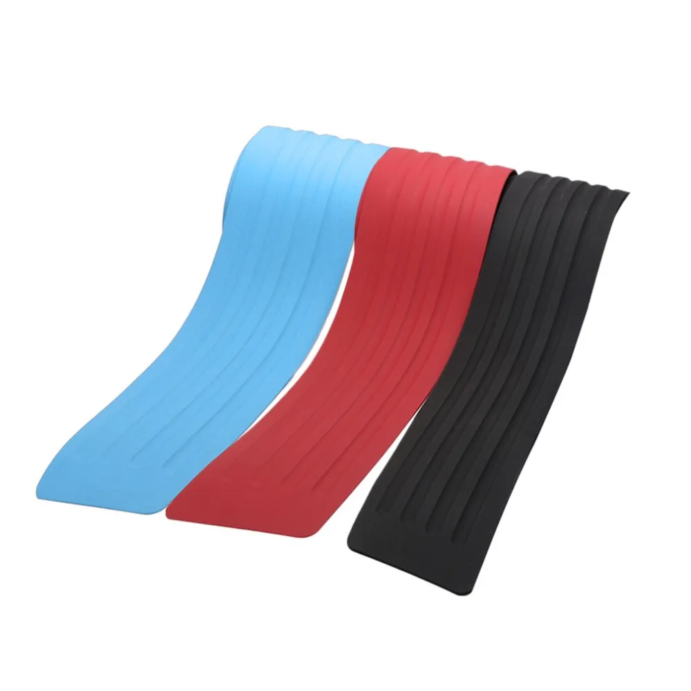 

New Universal Rear Bumper Protector Silicone Protective Strip Trunk Boot Door Sill Guard Trim Cover Sticker Car Styling
