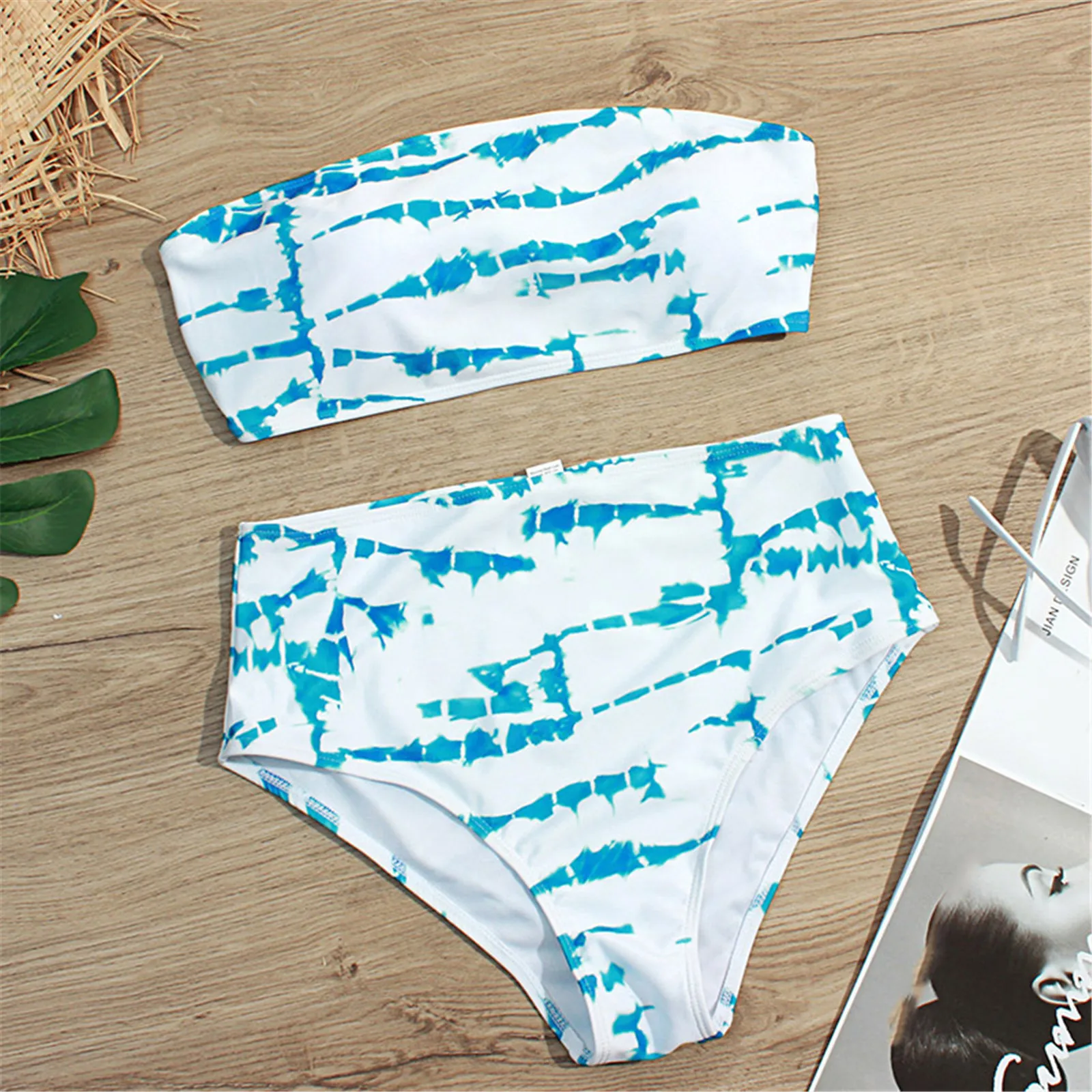 

Бикини с вырезами, пикантное бикини, бикини из двух частей, Коралловый женский летний спортивный пляжный купальник для женщин, бразильское бикини