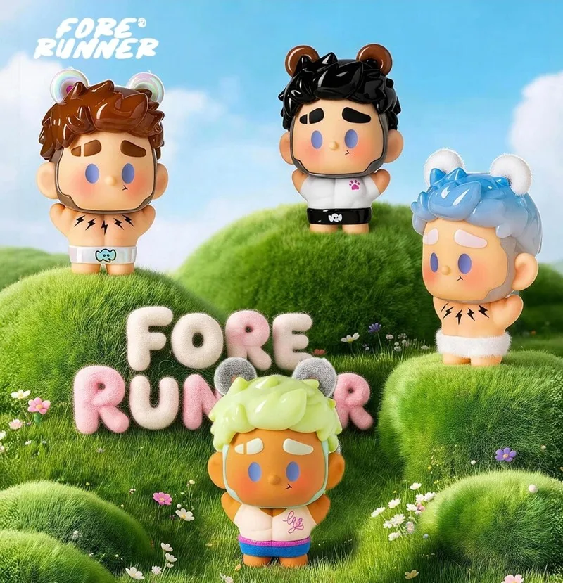 Фото Коллекционная фигурка Forerunner Fitness Series Blind Box: полный набор стильных фигурок для декора дома и рабочего стола №4