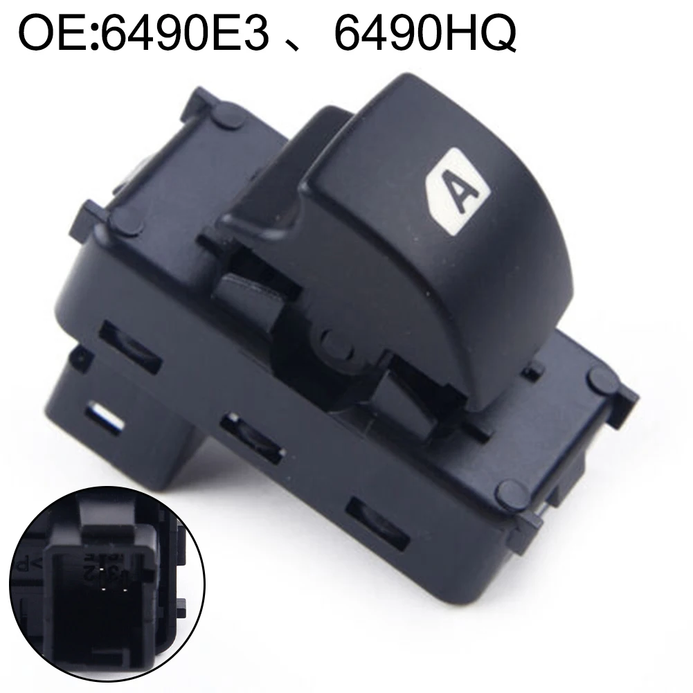 

Car 4pins Glass Switch Button Passenger Side For C4 Berlingo For Partner 6490E3 6490HQ Glass Control Switch Interior Parts