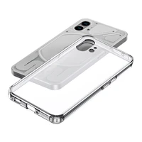 2022 new phone case for nothing phone transparent cover nothing thin pc soft and hard case nothing 1 drop resistant shell