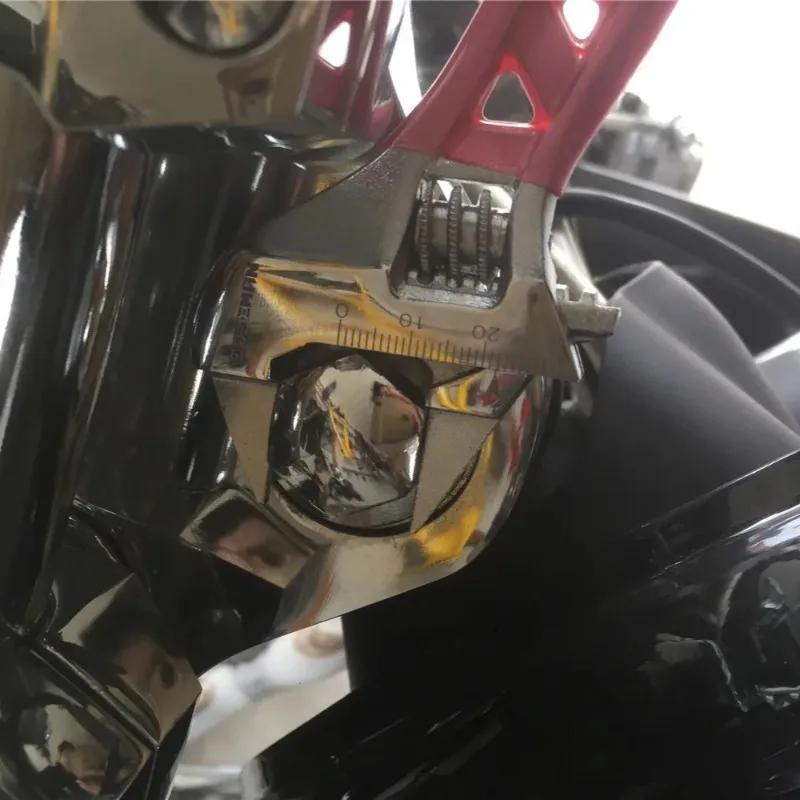 Большой Сверхтонкий гаечный ключ регулируемый из хромованадиевой стали для