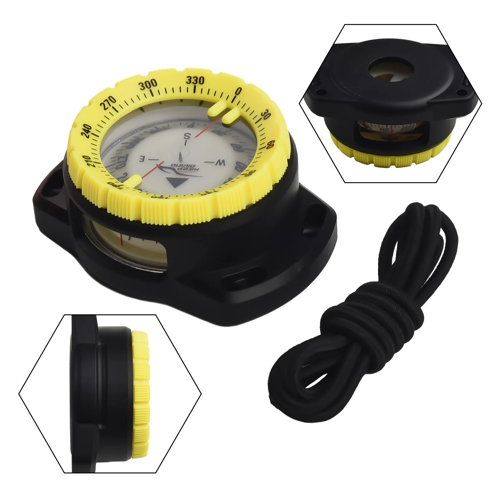 Навигация для подводного плавания с компасом и ремешком на запястье легкий