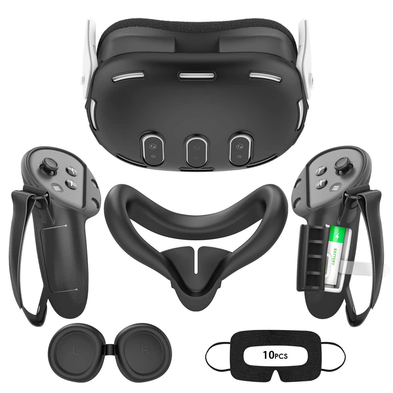 Силиконовый защитный чехол OREY для Meta oculus Quest 3, аксессуары ...