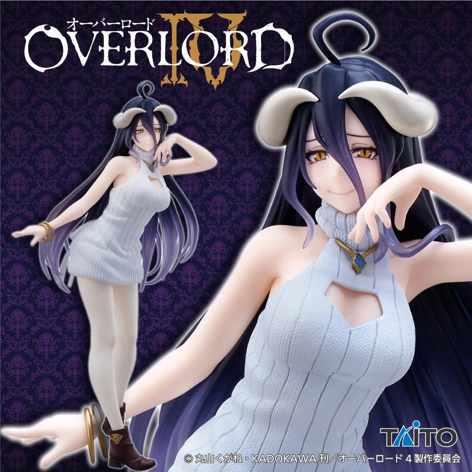 

Фигурка аниме TAiTO OVERLORD оригинальная, серия Coreful H = 200 мм, фигурка альбедо, игрушки для детей, подарок, коллекционные модели, украшения