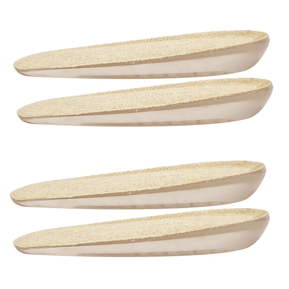 

2 пары, мужские стельки для увеличения роста ног, 12 х6, 5 см