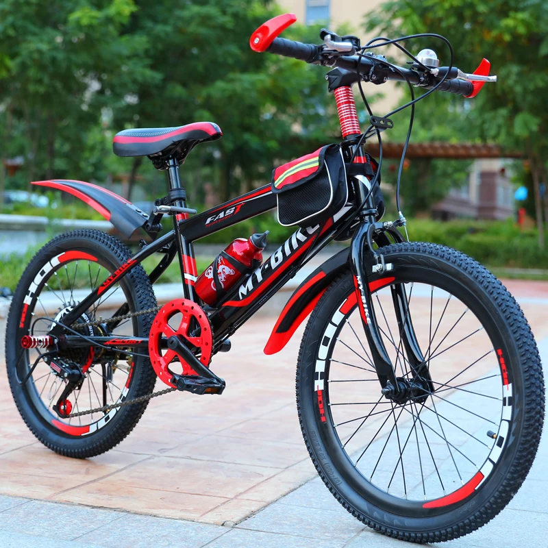 

carbon road Children's Mountain bike folding full suspension Racing bike fixed gear fender footrest bicicleta infantil Bicycle
