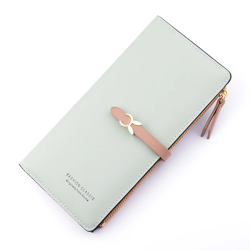 New Arrival Luxury Long Wallet Purses for Women Trend Slim Wallets Female Clutch Bag Birthday's Gift Ladies Credit Card Holder