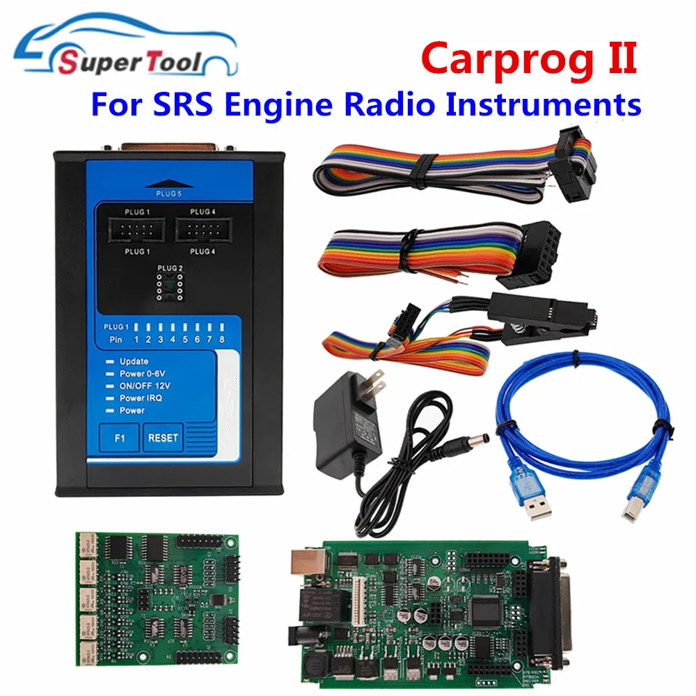Автомобильный программатор Carprog 2 ECU автомобильный Prog2 V8.12 Чип для настройки
