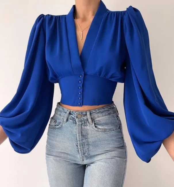 

Luxury Spring Satin Shirt Women Polo Collar Office Lady Blouse Long SleeveSilk Shirt Loose Button Up Down Shirts Fashion Tops