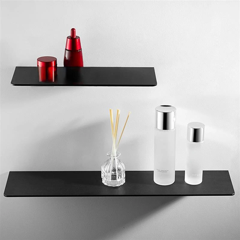 Стеллаж для хранения ванной комнаты 30-50 см современные матовые полки аксессуары