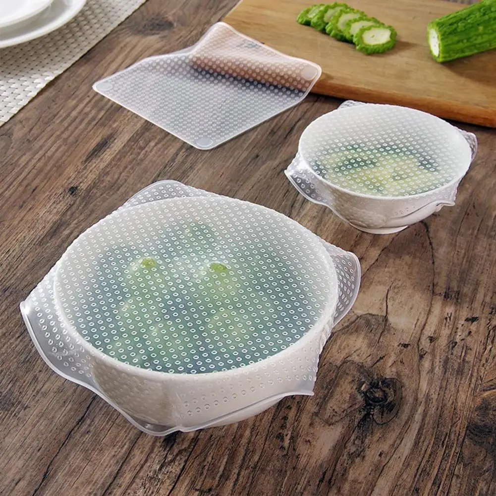 

Адаптируемая силиконовая деталь, многофункциональная растягивающаяся Вакуумная Крышка для сохранения свежести кухни в море N3U4