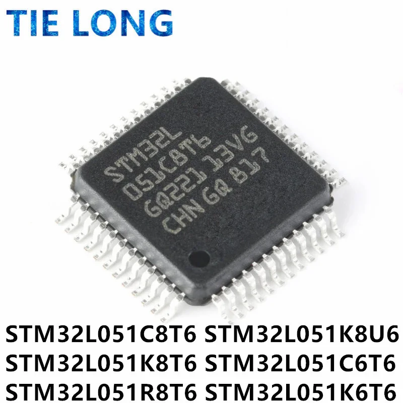 

1pcs/lot 100% original New STM32L051C8T6 STM32L051K8U6 STM32L051K8T6 STM32L051C6T6 STM32L051R8T6 STM32L051K6T6 In Stock IC