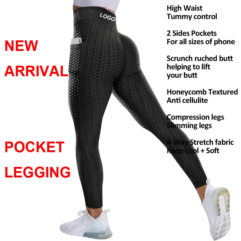 Эластичные штаны для фитнеса и спортзала с высокой талией 300 г | Спорт развлечения