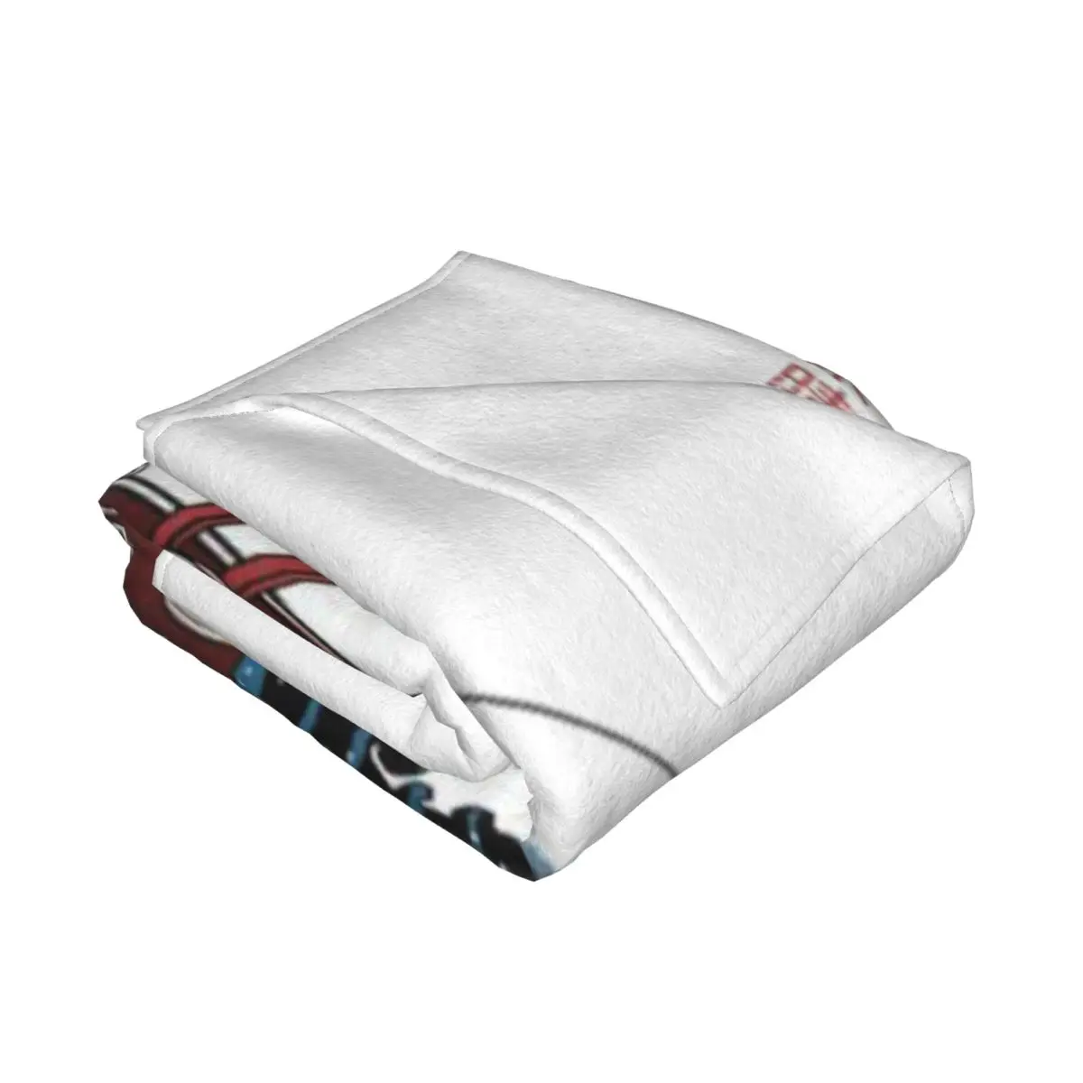 Отличное белое ультрамягкое одеяло из микрофлиса Ramen Wave