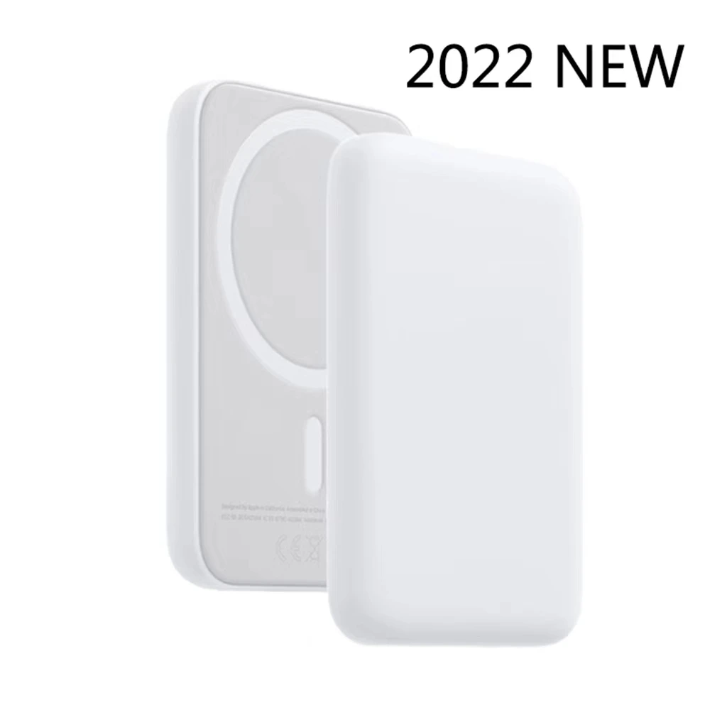 

2022 Magnetic Wireless PowerBank Mobile Phone External Battery Portable Charger For Iphone 12 13 Pro Max Auxiliary Battery 029