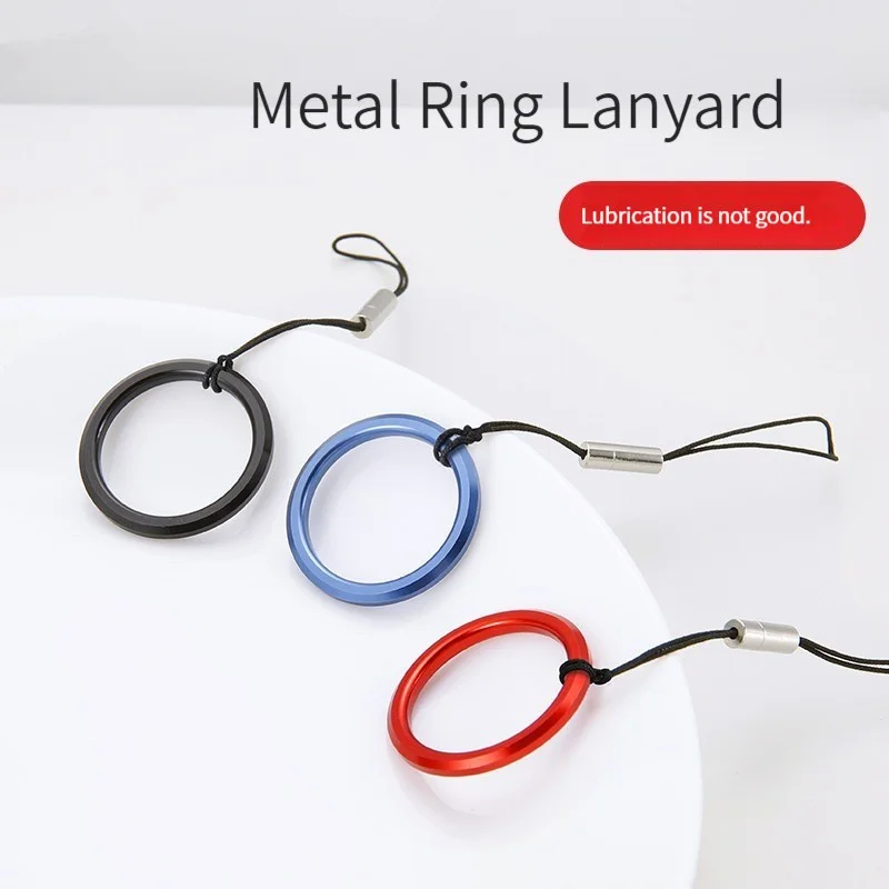 

Echome Iphone 14 Pro Case Metal Ring Buckle Bezel-free Mobile Phone Case Alloy Ring Buckle Lanyard Multi Functional Short Key