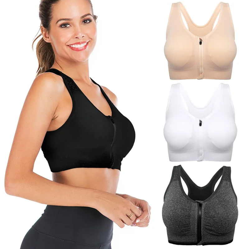 

Wireless Sports Bras For Women Yoga Crop Top Women's Gym Wear Female Plus Size Bralette Ladies Black Padded Seamless Workout Bra