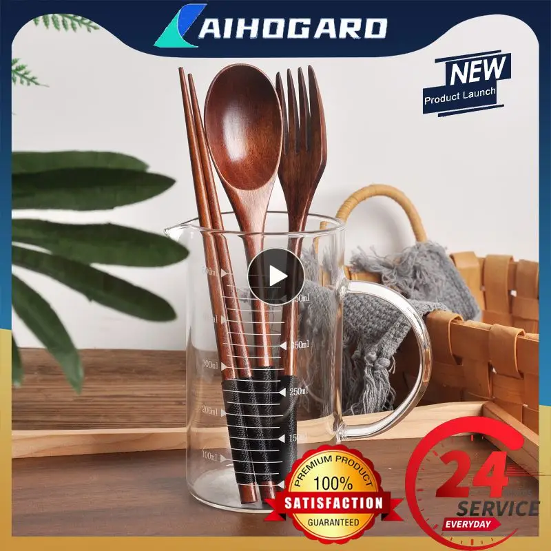 

Набор из 3 деревянных палочек с длинной ручкой, в Корейском стиле