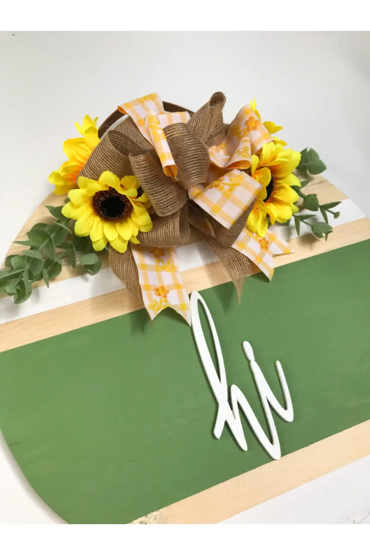 

Sunflower Themed Spring Door Ornament Home Decoration Gift Welcome