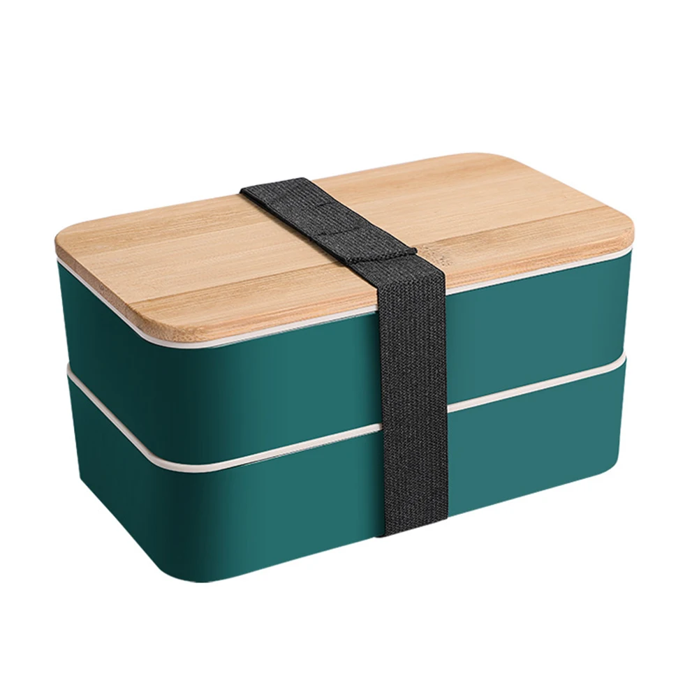 

Lunch Box Bento Box Lightweight Portable Pp Material Sealed Compartment Environmentally Heat Resistant Brand New