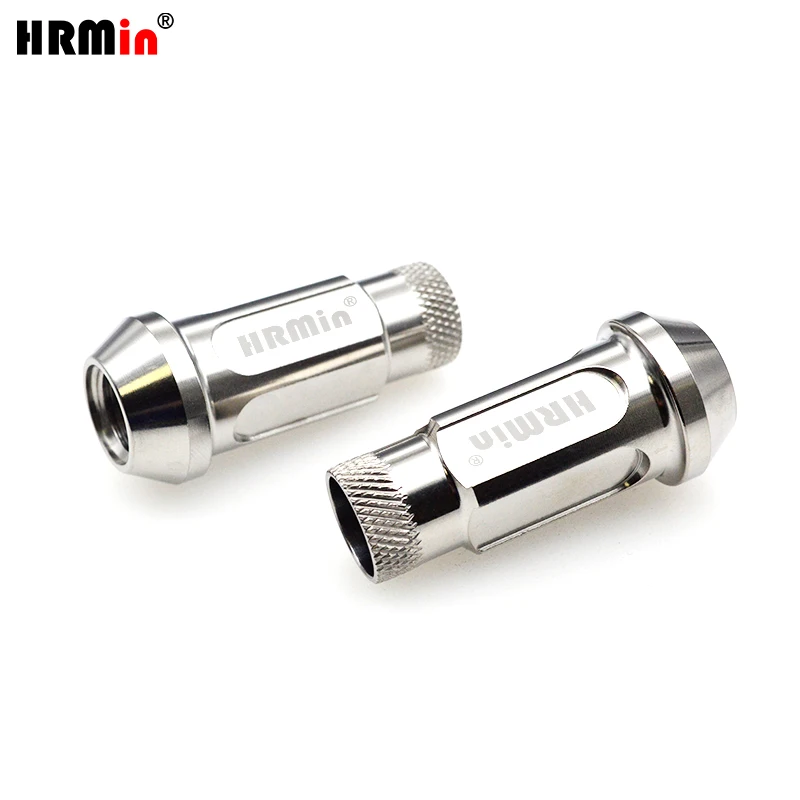 HRMin Knurling Gr.5 титановые конусные сиденья противоугонные гайки колесные M14 * 1 5*48 мм