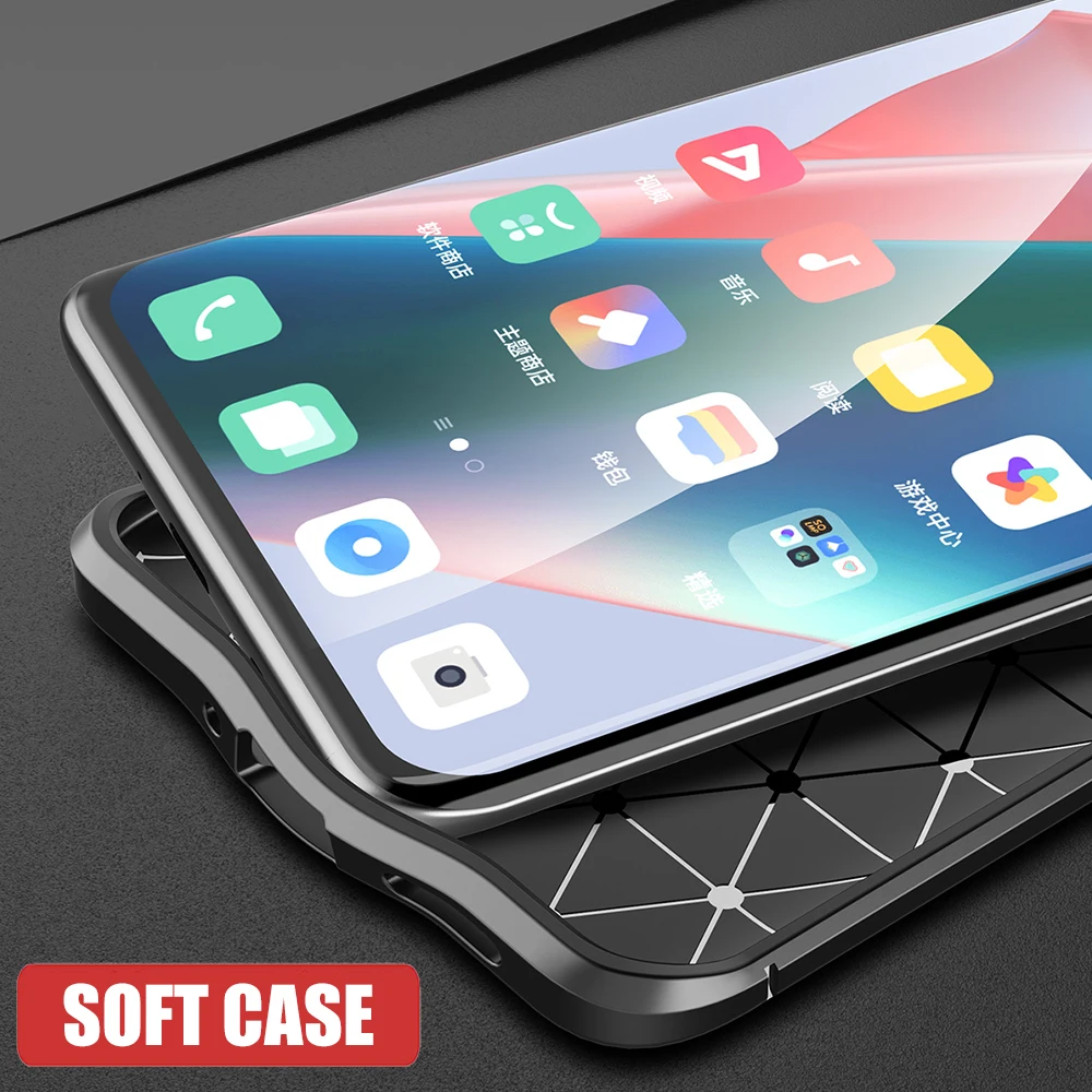 Чехол для OPPO Find X6 Pro кожаный мягкий чехол из ТПУ с узором Личи FindX6 X6Pro