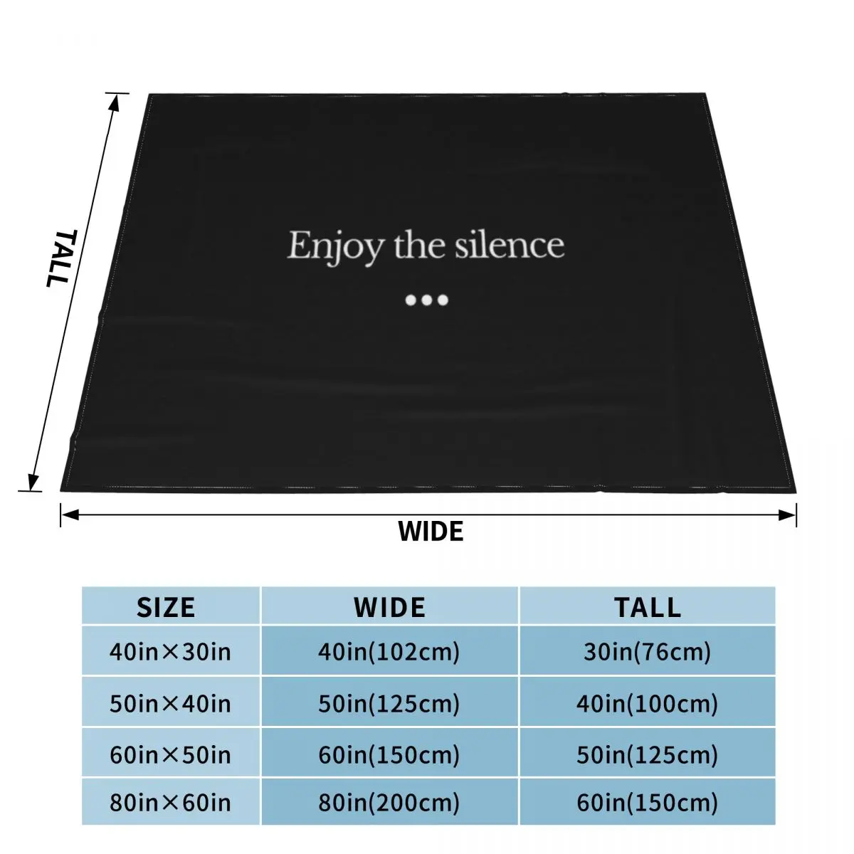 Enjoy The Silence - Zen Here And Now Peace An Ultra-Soft Micro Fleece Blanket