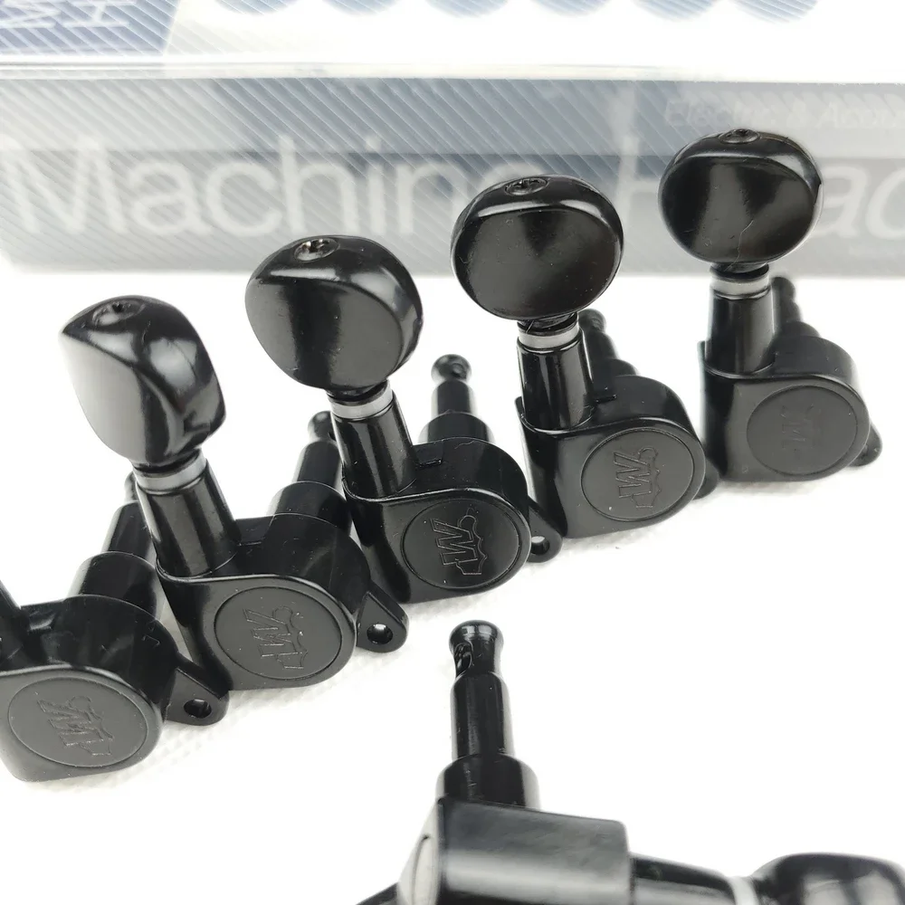 Wilkinson WJN-05 Колки для электрогитары мини-овальный тюнер ST TL черные колки (с