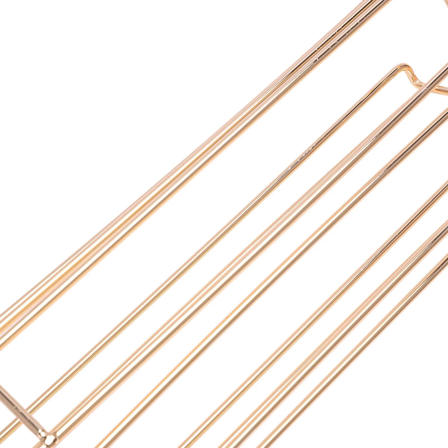 Металлический держатель для кофейных капсул железная хромированная подставка