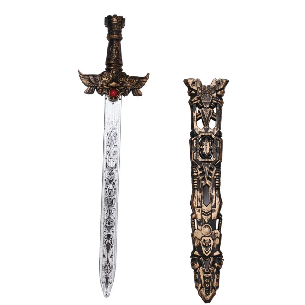 

1pc Creative Plastic Swords Weapons Costume Accessory Set Kids Gift Toys