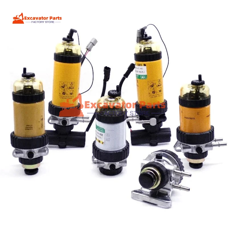 Топливный фильтр экскаватора двигателя сепаратор воды чаша 145-8862 117-4089 для E200B E320B