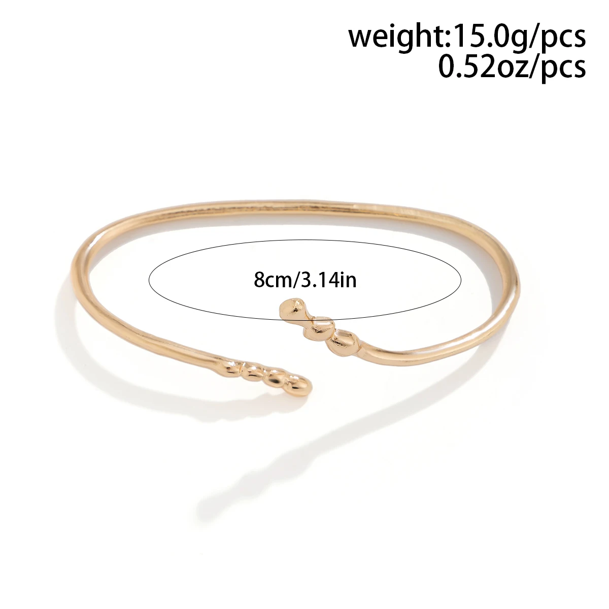 Винтажный Открытый Браслет-манжета Ingemark В Стиле Панк Женский Модный Простой