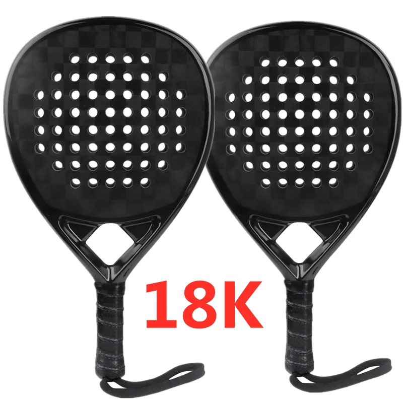 

2022 New 18K Racket Padel High Quality Paddle Racket Outdoor Sports Men's and Women's Tennis Racket Accessories with Bag
