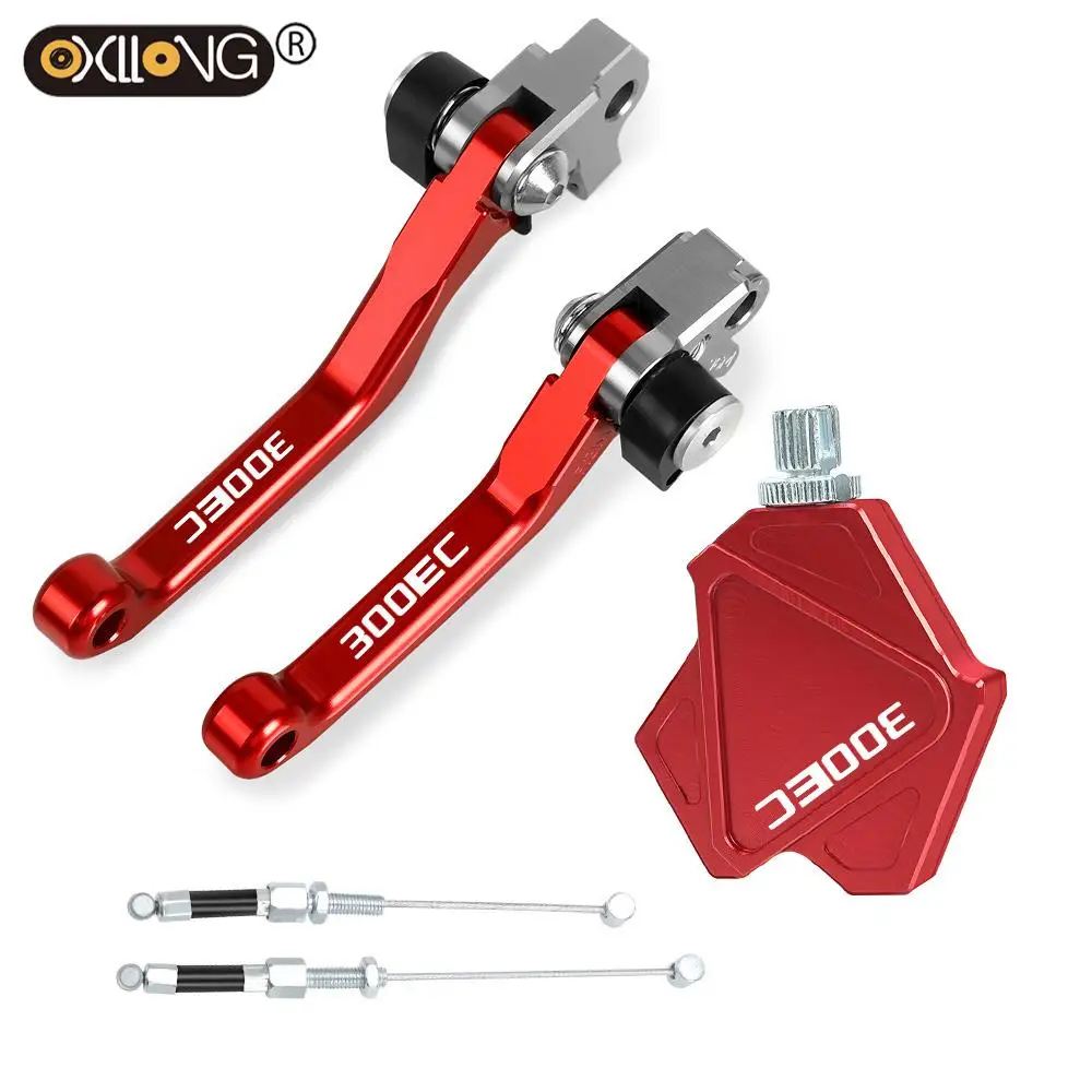 

Dirt Bike CNC Brake Clutch Levers Stunt Clutch Pull Cable Lever Replacement Easy System For GASGAS 300EC EC 300 2005-2018 2017