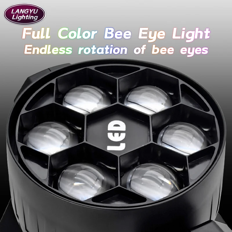 4 в 1 Световой прибор для сцены 15 каналов