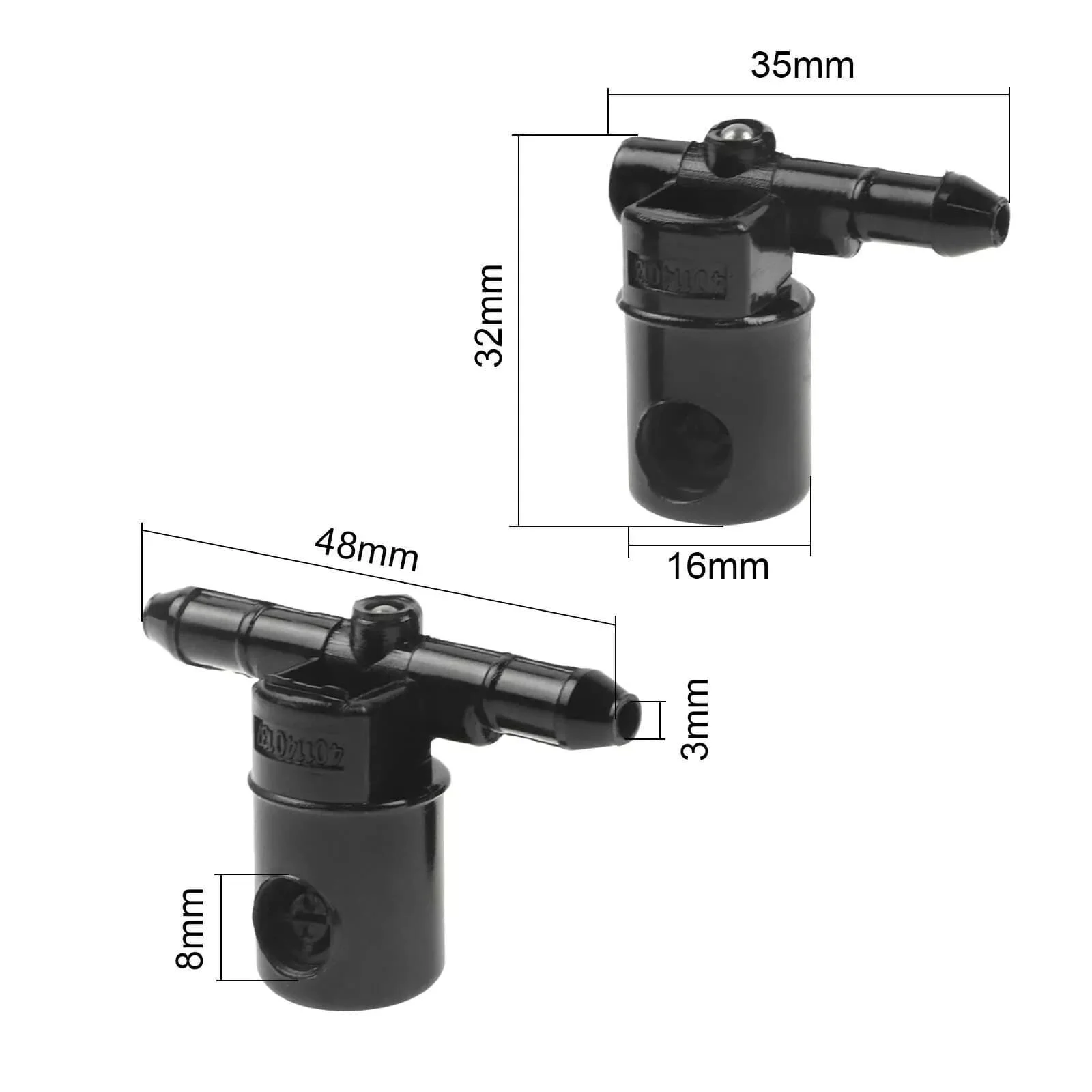 

2 шт. обновленные форсунки омывателя ветрового стекла, замена насадки для Vauxhall Astra H Corsa D Zafira B, детали дворников автомобиля
