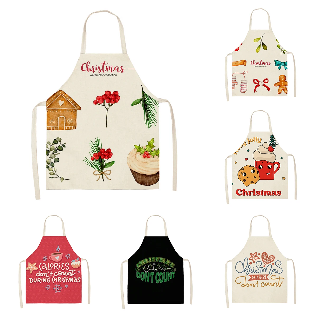 Кухонный Фартук для женщин льняной водонепроницаемый фартук мужчин и детей