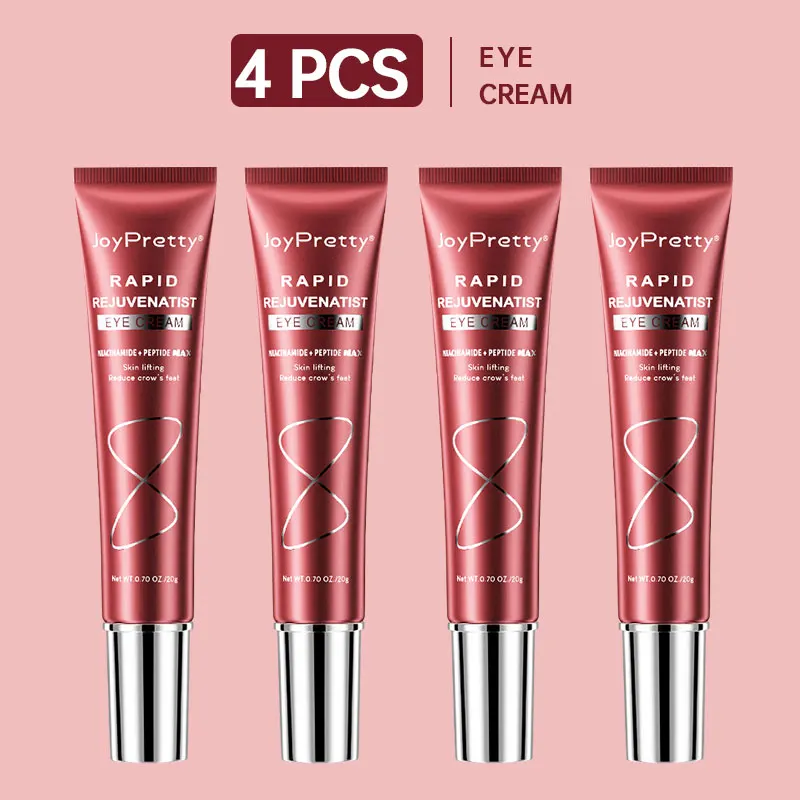 

4 Pcs Eye Cream Nicotinamide VC Anti Dark Circle Retinol Peptide Wrinkle Eye Bag Remove Skin Care Creams Moisturizing Eyes Serum