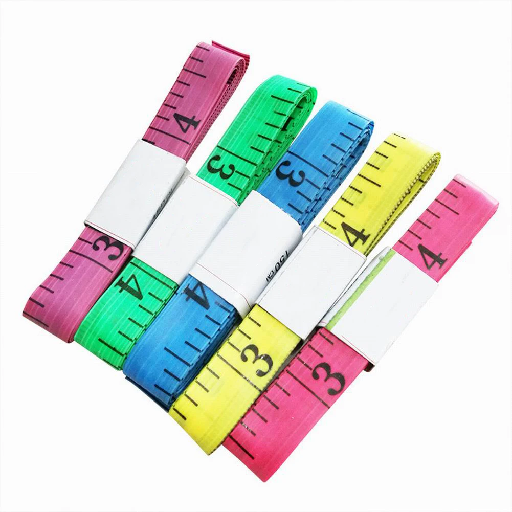 

Body Measuring Ruler Sewing Tailor Tape Measure Soft Flat 1.5M