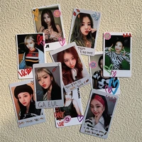 5pcsset kpop itzy new album crazy in love photocards high quality album photos small lomo card for fans collection photocards