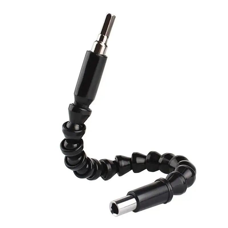 Universal 295mm Screwdriver Bend Universal Adapter Extension Rod Drill Bits Flexible Shaft No Drill Accessories