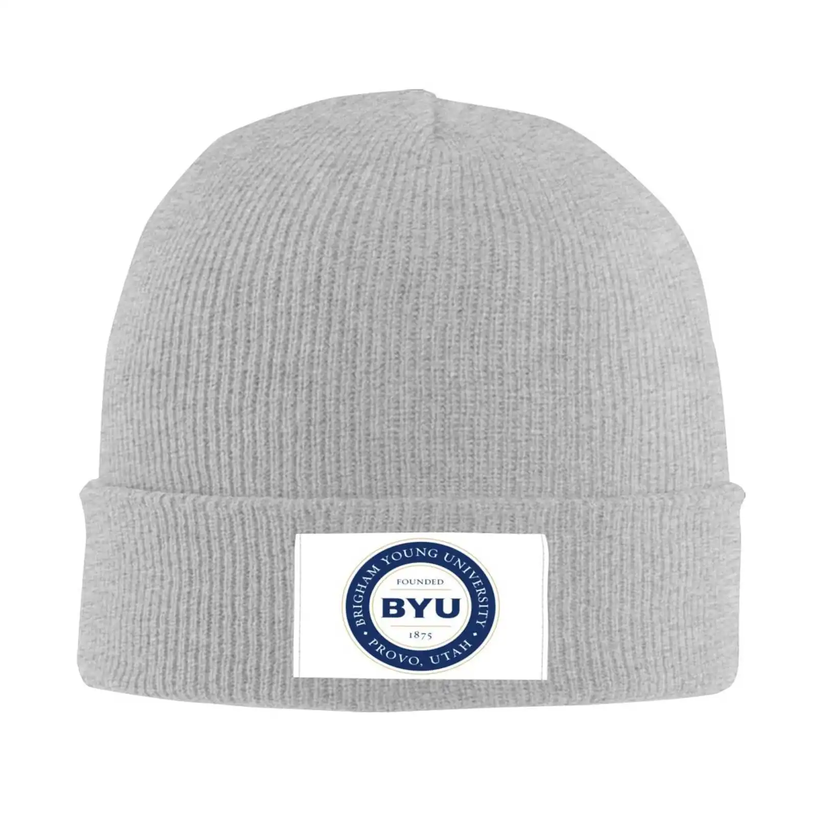 

Brigham Young University Logo Print Graphic Casual cap Baseball cap Knitted hat