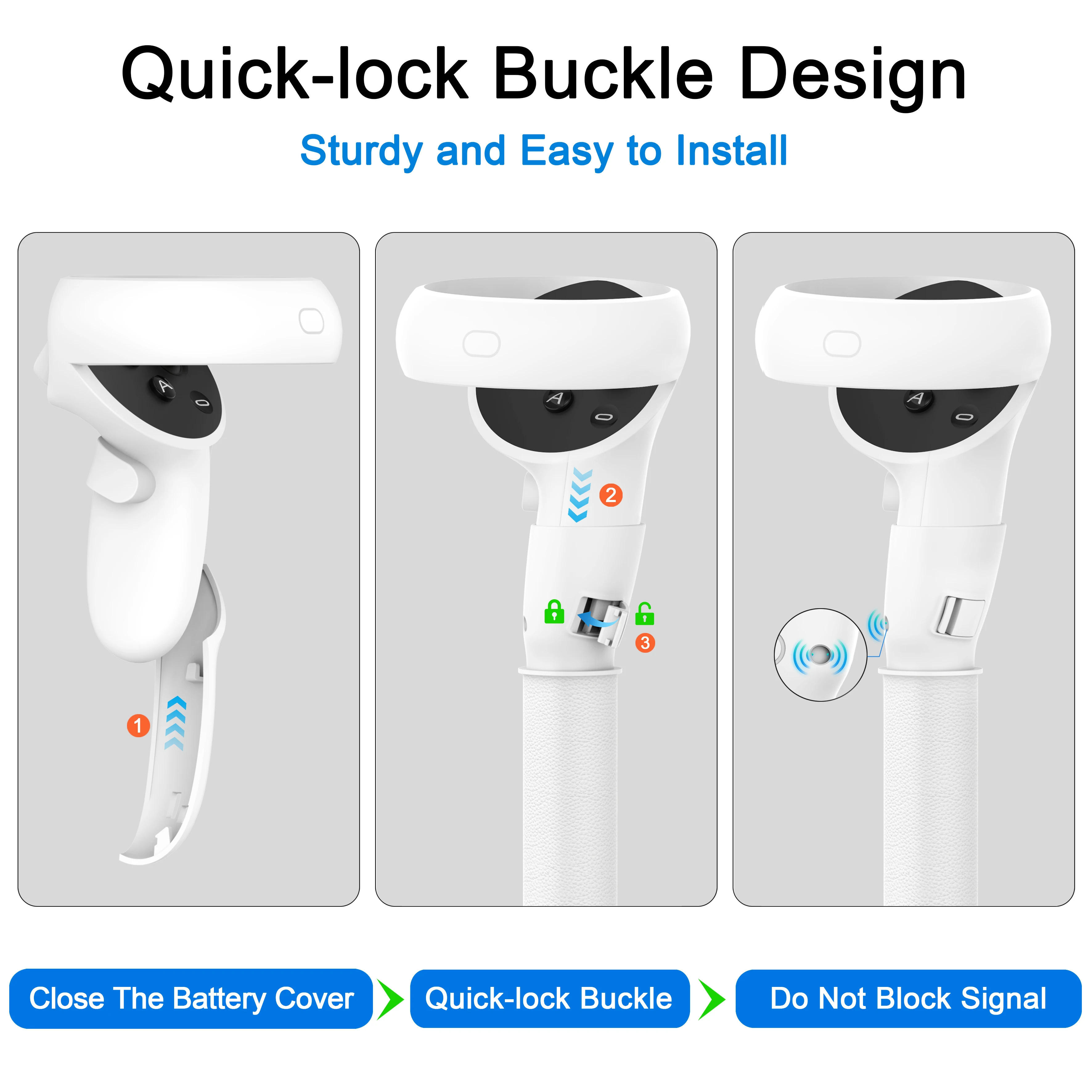 Удлинитель контроллера для Meta Quest 3S/2