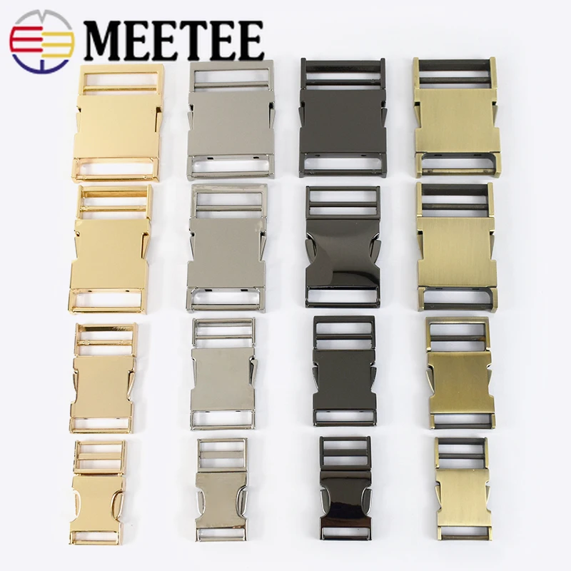 

2Pcs 14-38mm Metal Buckles for Strap Backpack Quick Release Buckles For Webbing Bags Safety Belt Hooks Clasp DIY Accessories