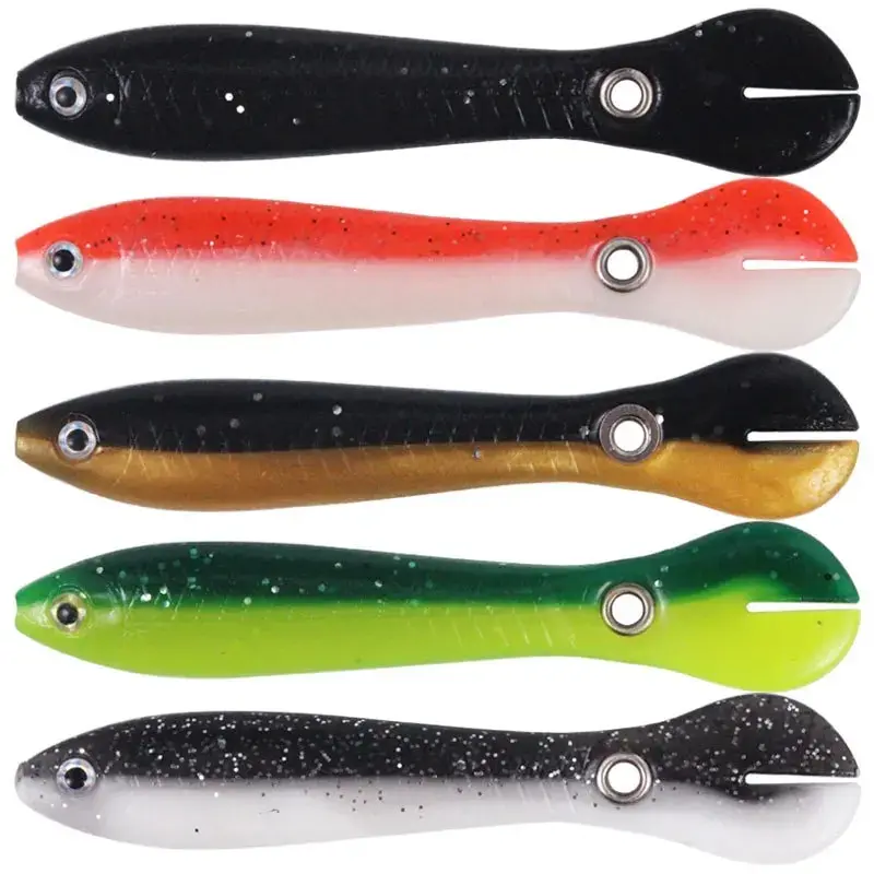 Универсальная рыболовная приманка Burle из мягкого пластика с бионическим