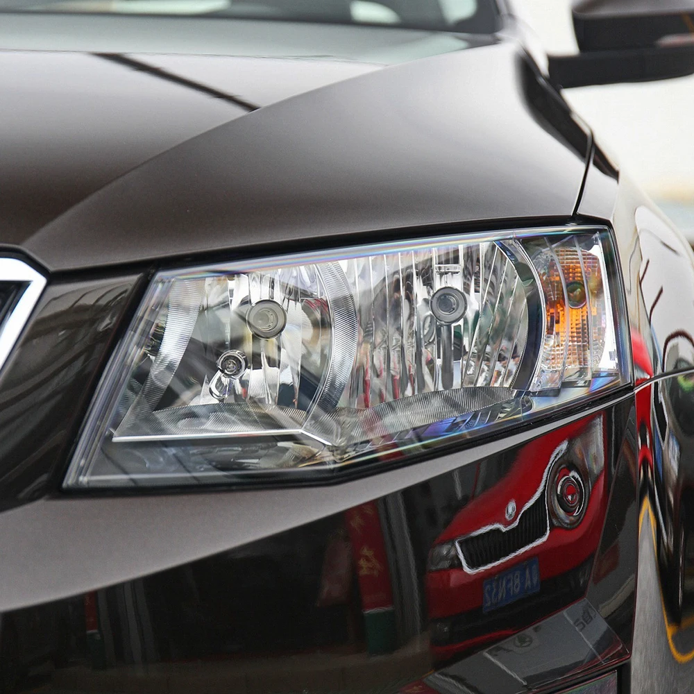 Для Skoda Octavia 2015 2016 2017 крышка передней фары автомобиля прозрачный абажур из