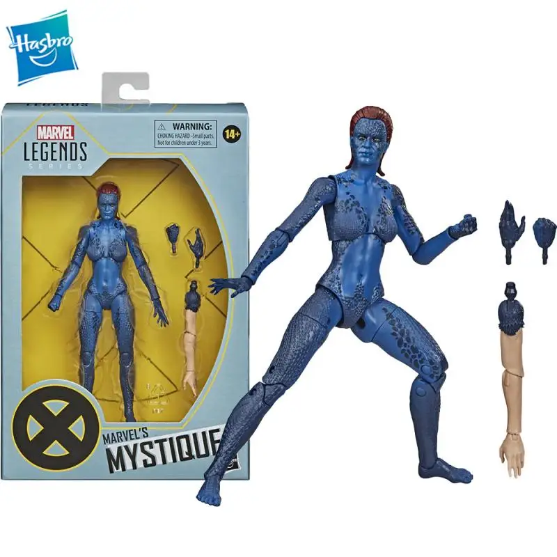 

Hasbro Marvel Series Genuine Original X-Men Mystique film anime peripheral Collectible Models Children's Gifts Models & Toys
