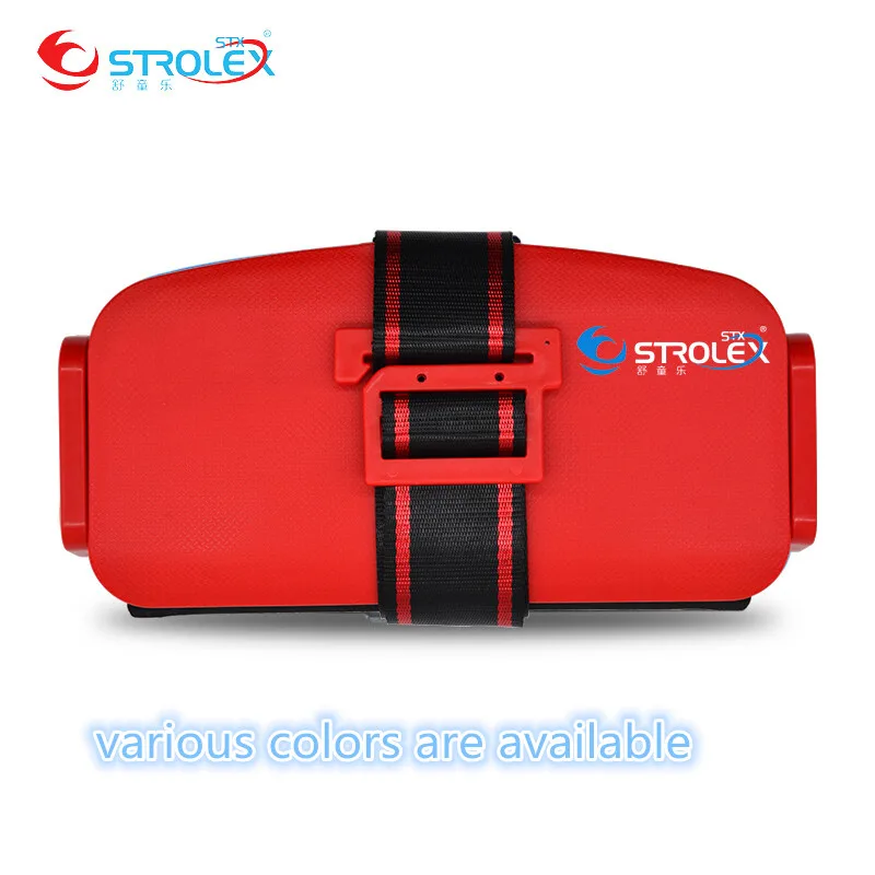 

The Grab and Go Booster Strolex Mini Ifold Portable Child Car Safety Seat Baby Car Booster Seat Travel Pocket Safety Harness